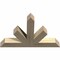Ekena Millwork Saratoga Rough Sawn Timber Gable Bracket, Douglas Fir, 36"W x 24"H x 4"D x 4"F, 16/12 Pitch GBW036X24X0404SAR00RDF - alternate 3